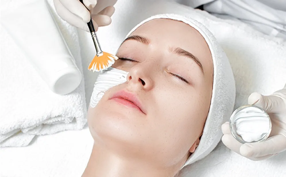 Arctic Berry peptide Peel treatment